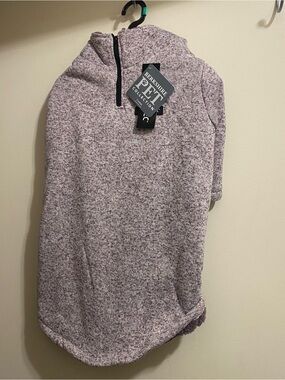 Berkshire Pet Collection XL  Polartec Dog Sweater Fleece Purple White NWT New